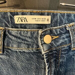Zara Classic Blue Denim Pants